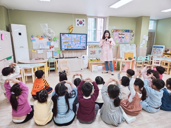 송도건강생활지원센터가 ‘어린이 만성질환 예방교실’ 운영